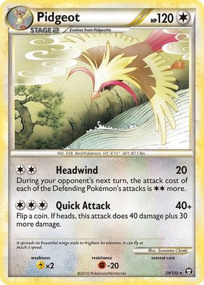 Pidgeot, Triumphant