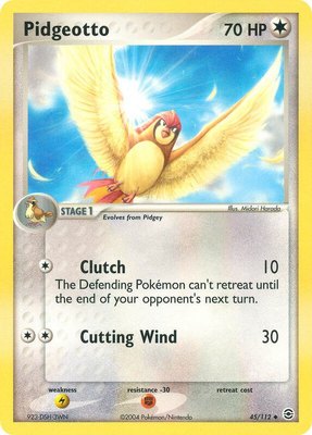 Pidgeotto, EX FireRed & LeafGreen