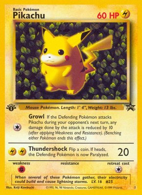 Pikachu, WoTC Promo