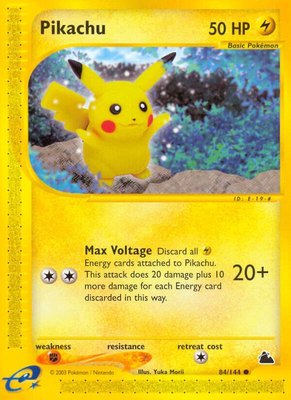 Pikachu, Skyridge