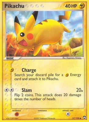 Pikachu, EX Power Keepers
