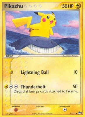 Pikachu 012/017 from POP Series 5