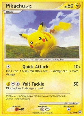 Pikachu, Majestic Dawn