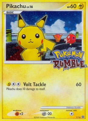 Pikachu, Rumble