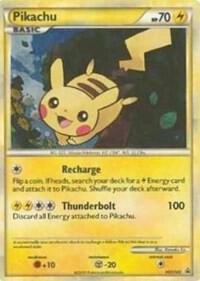 Pikachu, HGSS Promos