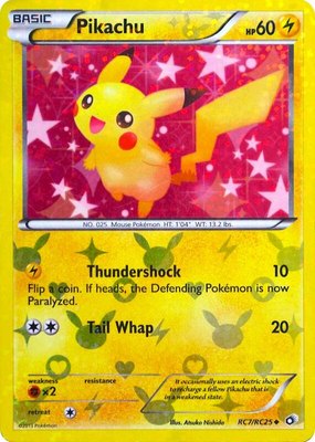 Pikachu, Legendary Treasures: Radiant Collection