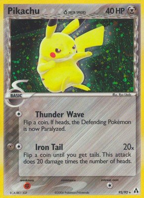 Pikachu (Delta Species), EX Legend Maker