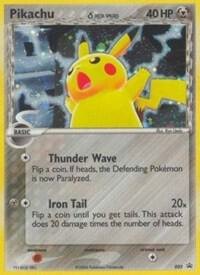 Pikachu (Delta Species) (Value Pack), Nintendo Promos