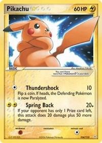 Pikachu Star, EX Holon Phantoms