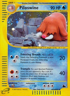 Piloswine (H22), Skyridge