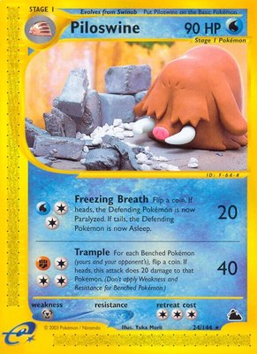 Piloswine (24), Skyridge
