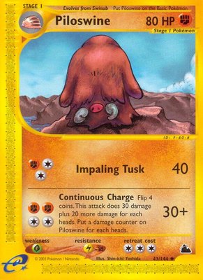 Piloswine (43), Skyridge