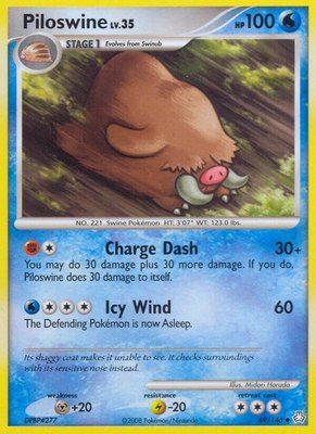 Piloswine, Legends Awakened