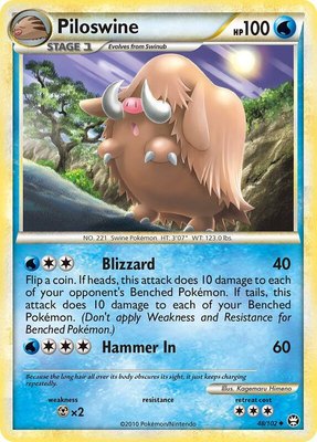 Piloswine, Triumphant