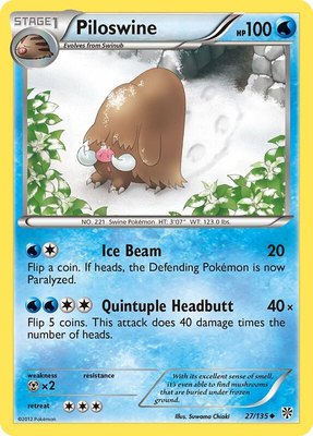 Piloswine, Plasma Storm