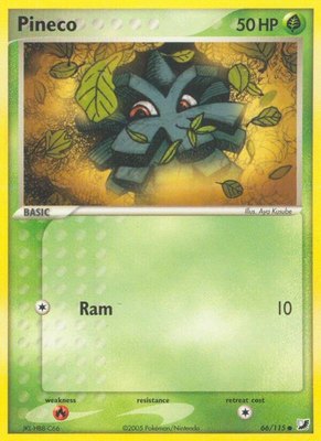 Pineco, EX Unseen Forces