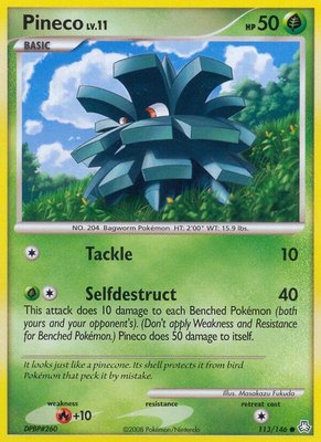 Pineco, Legends Awakened