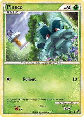 Pineco (62), Undaunted