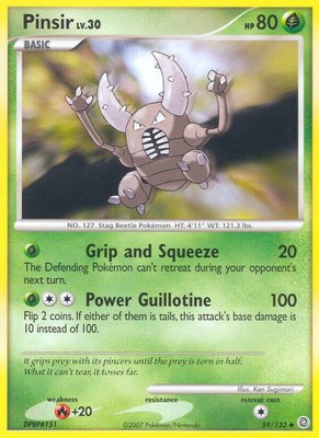 Pinsir, Secret Wonders