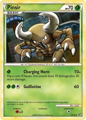 Pinsir, Undaunted