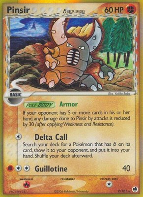 Pinsir (Delta Species), EX Dragon Frontiers