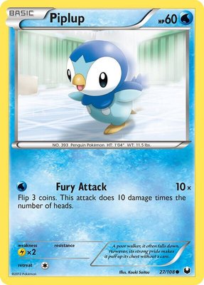 Piplup, Dark Explorers