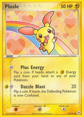 Plusle, EX Hidden Legends