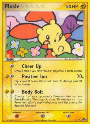 Plusle, POP Series 3