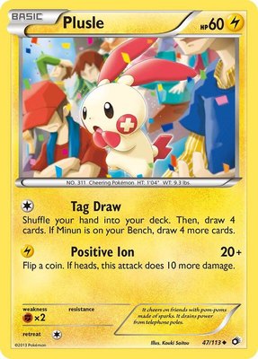 Plusle, Legendary Treasures