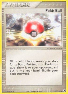 Poke Ball, EX Unseen Forces