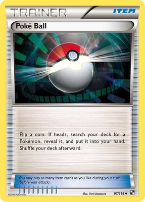 Poke Ball, Black and White