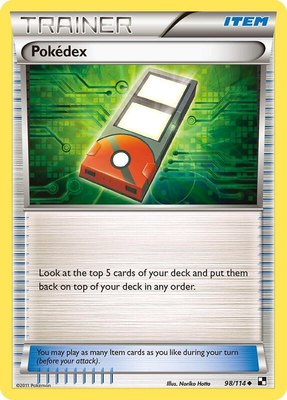 Pokedex, Black and White