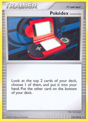 Pokedex HANDY910is, Platinum