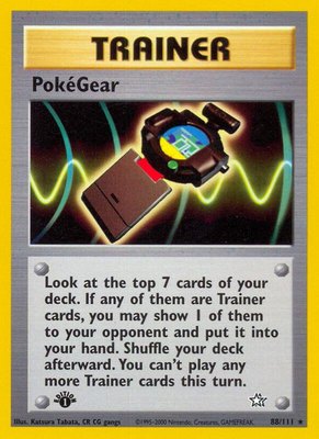PokeGear, Neo Genesis