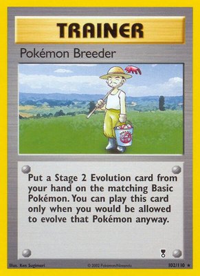 Pokemon Breeder, Legendary Collection