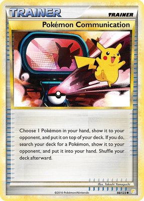 Pokemon Communication, HeartGold SoulSilver
