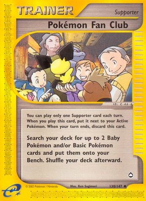 Pokemon Fan Club, Aquapolis