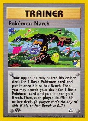 Pokemon March, Neo Genesis