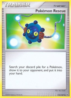 Pokemon Rescue, Platinum