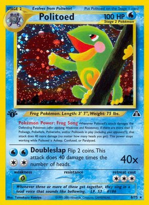 Politoed (8), Neo Discovery