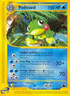 Politoed (25), Skyridge