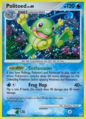 Politoed, Legends Awakened