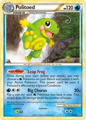 Politoed, Unleashed