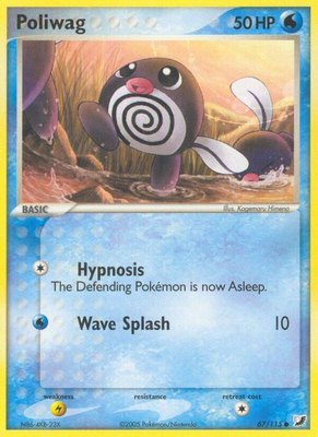 Poliwag, EX Unseen Forces