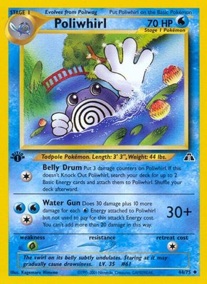 Poliwhirl, Neo Discovery