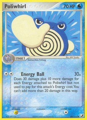 Poliwhirl, EX Unseen Forces