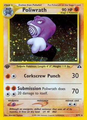 Poliwrath (9), Neo Discovery