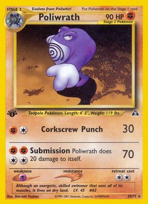 Poliwrath (28), Neo Discovery