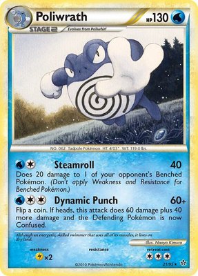 Poliwrath, Unleashed