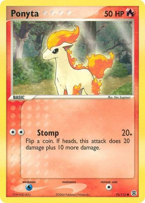 Ponyta, EX FireRed & LeafGreen